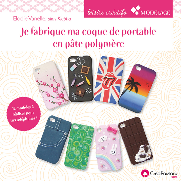 Couverture livre création coques de portable