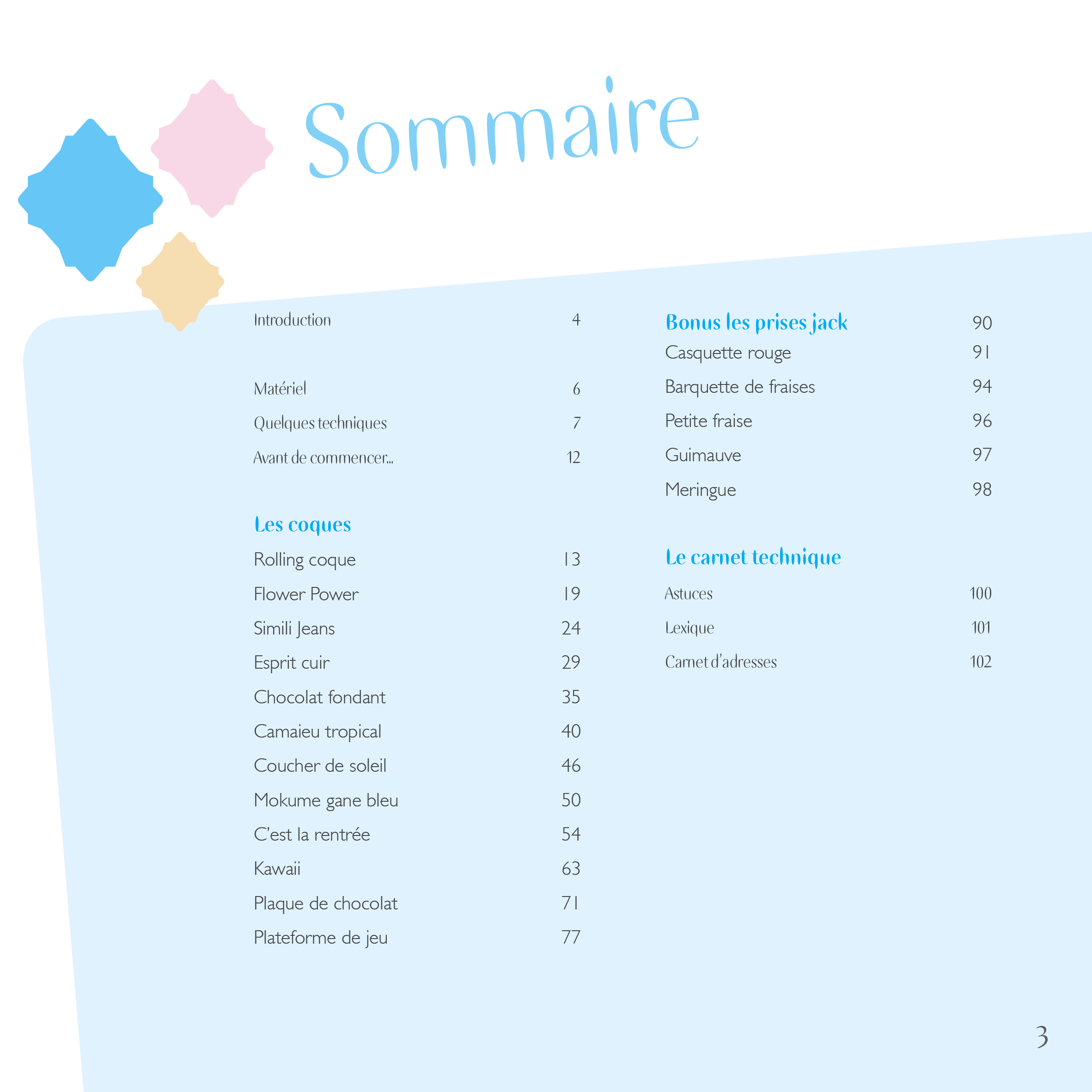 sommaire livre 523