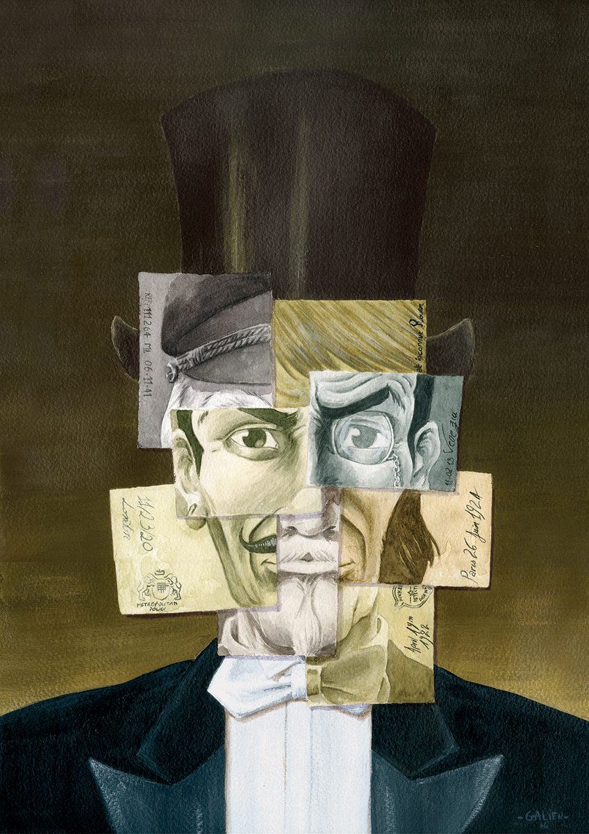 portrait Arsène Lupin