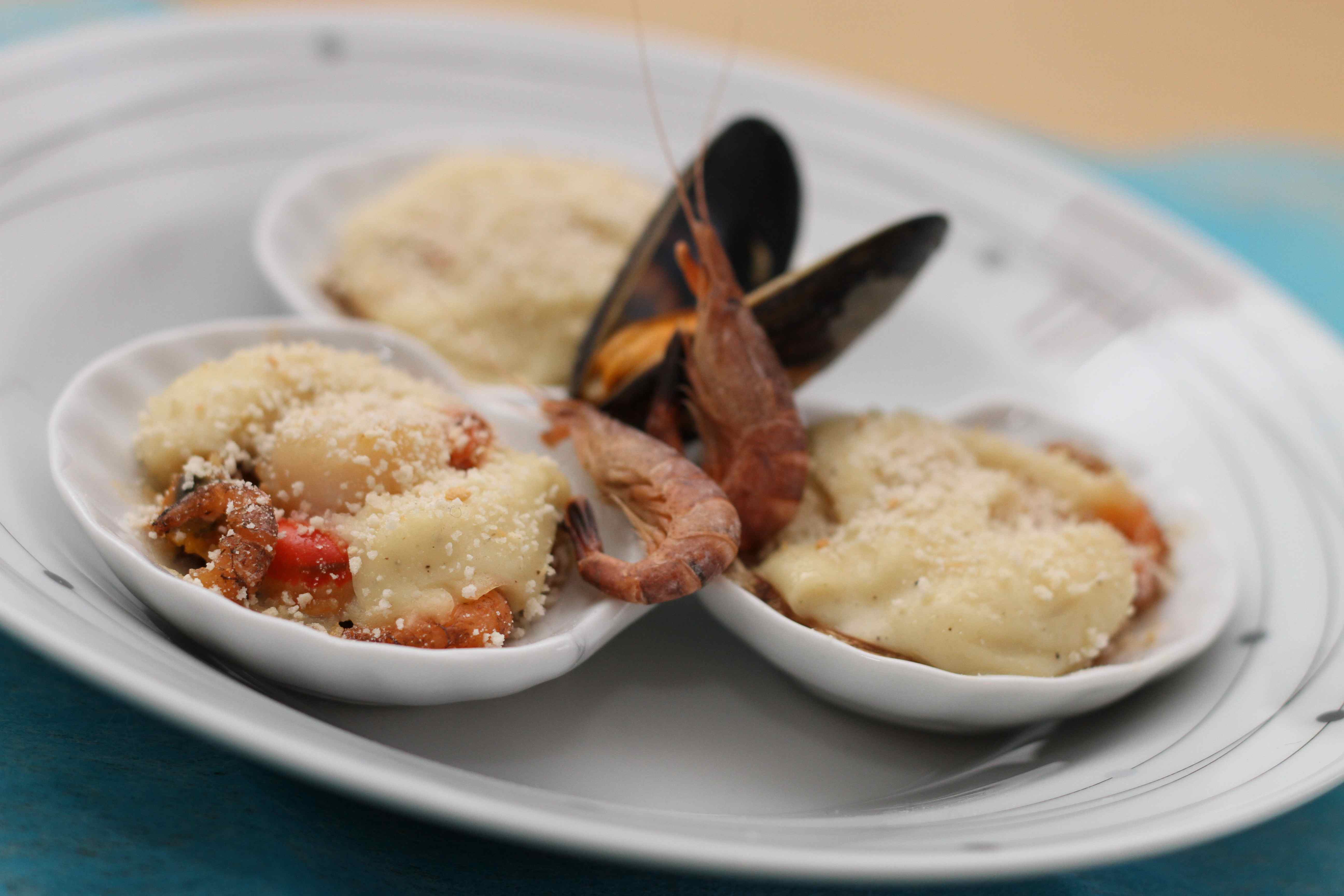 saint jacques gratinées